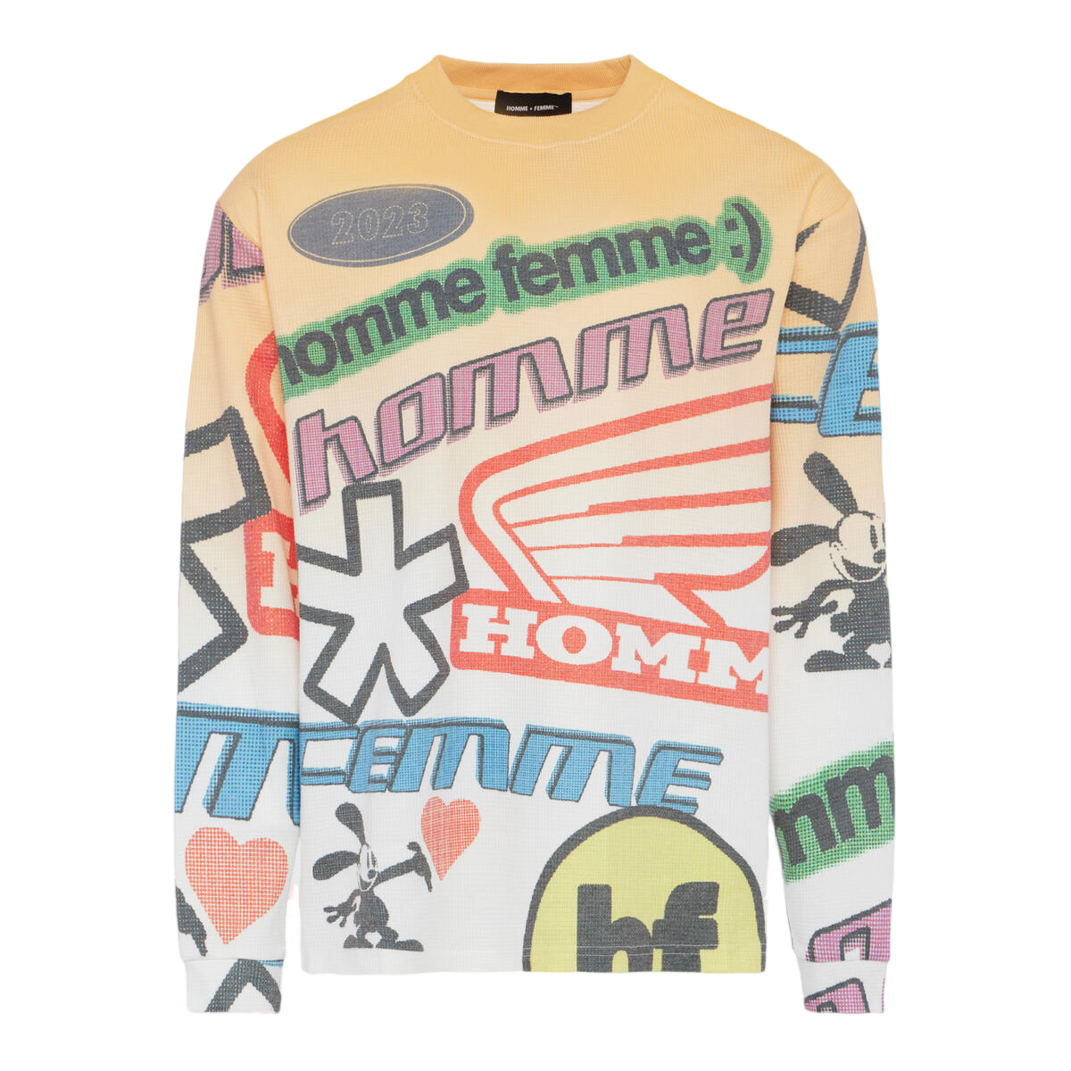 Homme Femme Moto Thermal LS Yellow