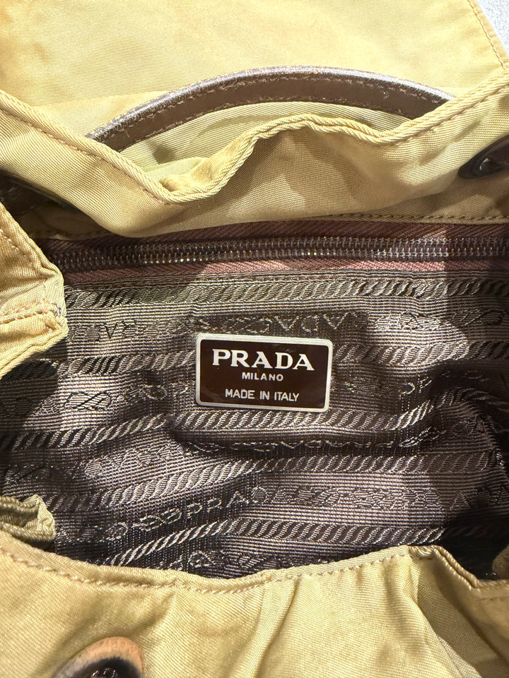 Vintage Prada Python Mini Backpack (PREOWNED)
