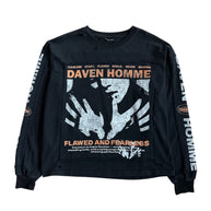 Daven Homme Flawed and Fearless Longsleeve Tee