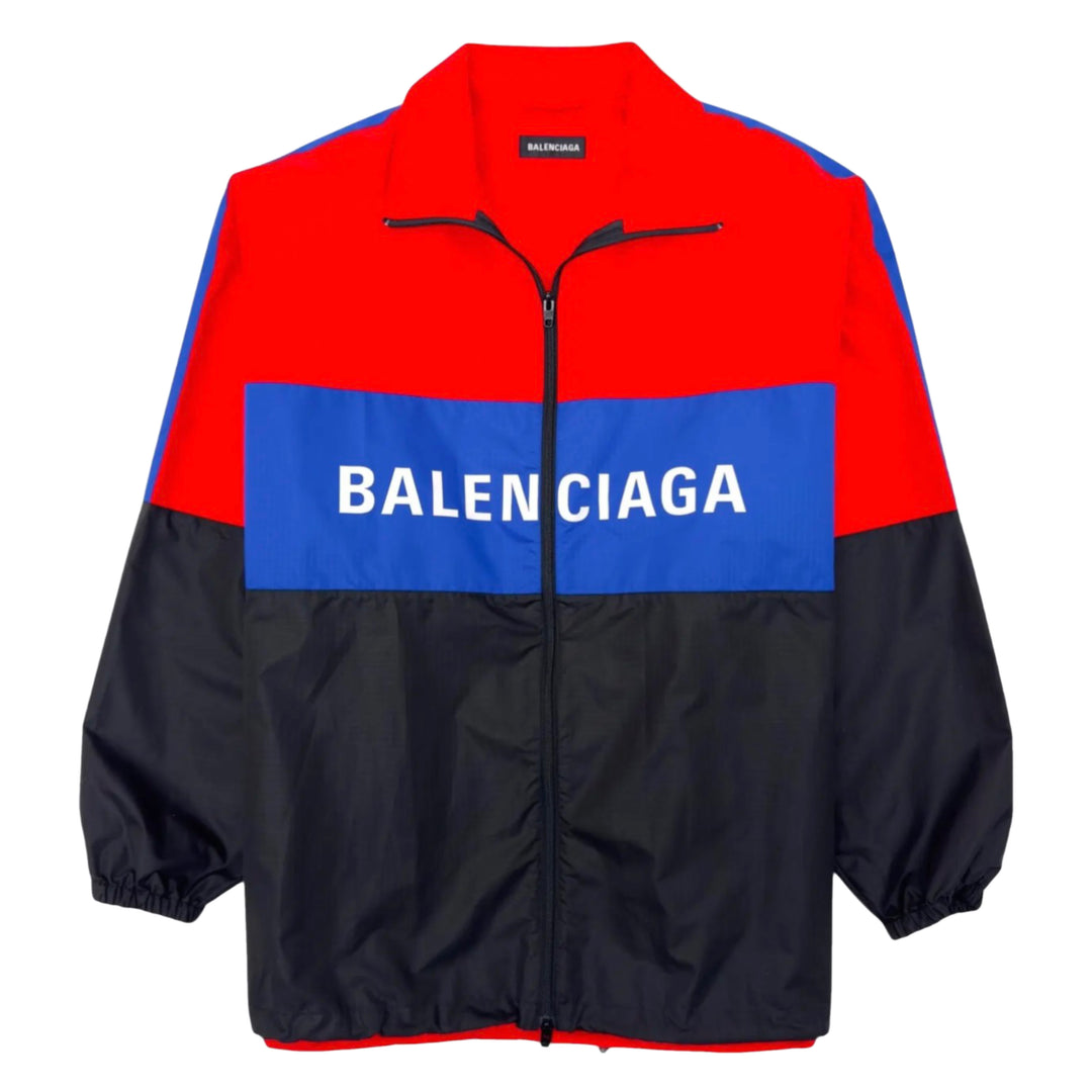Balenciaga Colorblock Pattern Jacket