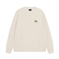 Stussy Raglan Thermal Longsleeve Bone