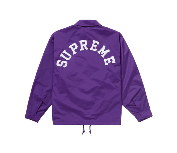 Supreme x Champion Coaches Jacket Purple