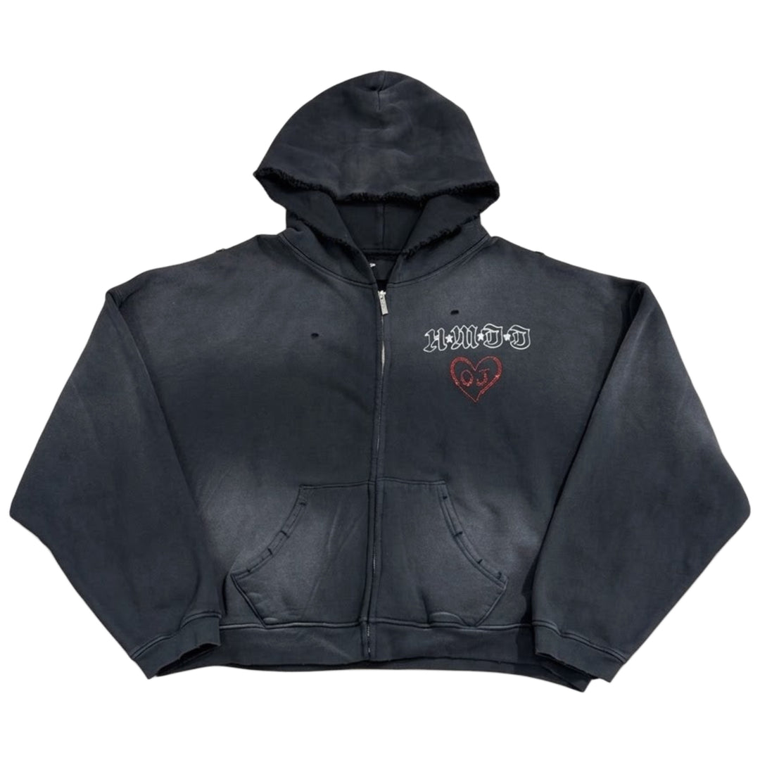 HMDD Washed OJ Zip Up