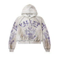 Vale Army Zip up Grey