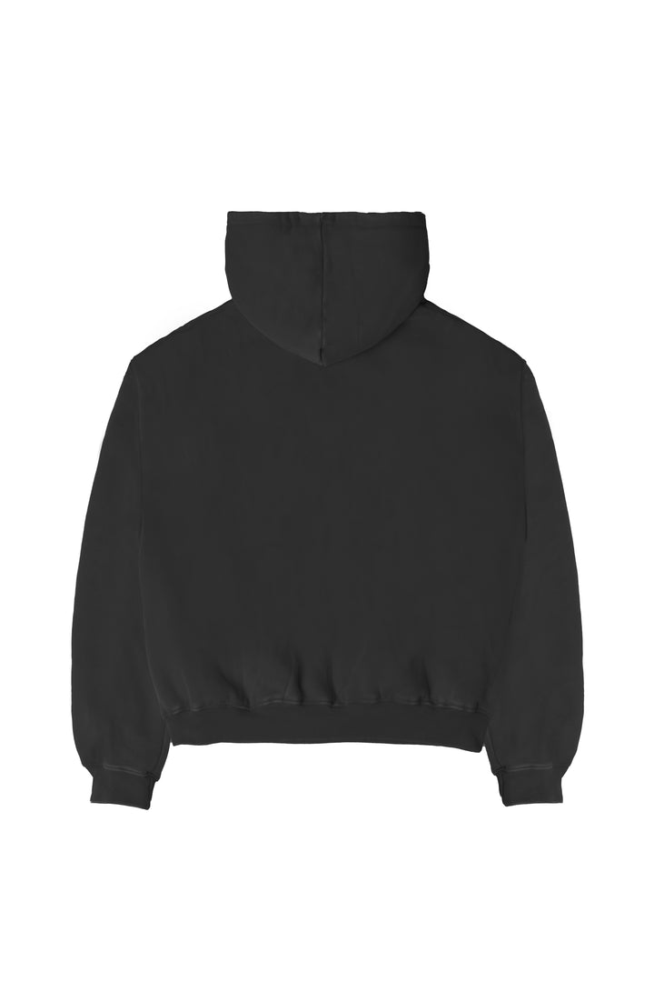 No Feelings Black 4PF Zip Up Hoodie