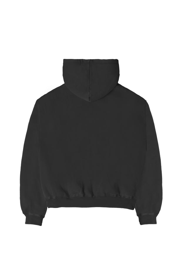 No Feelings Black 4PF Zip Up Hoodie