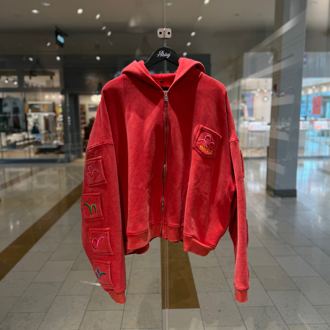 RHDD Lychee Pocket Zip Up Hoodie (PREOWNED)