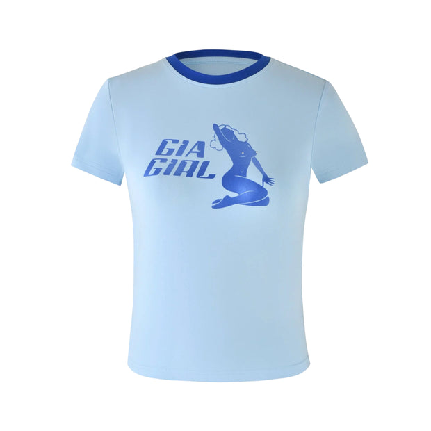 I.AM.GIA Zora Blue Top