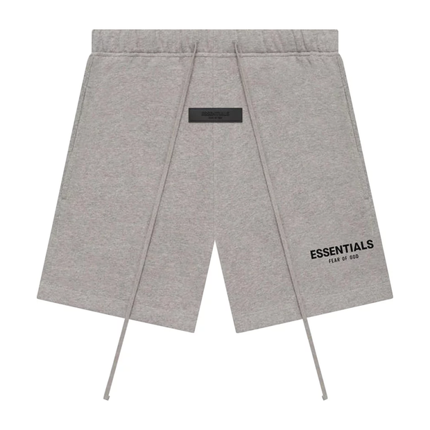 Essentials Dark Oatmeal Felt Hit Shorts