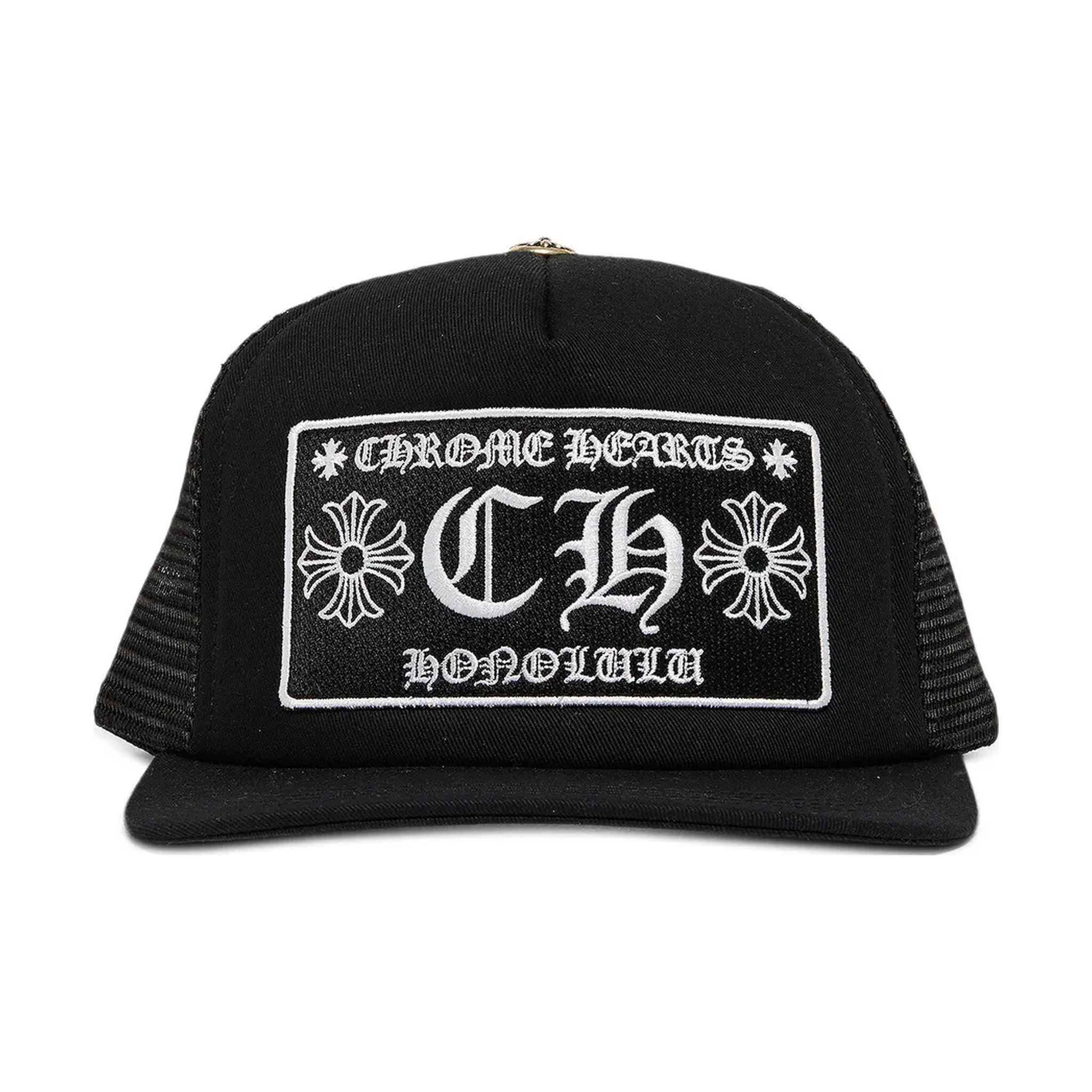 Chrome Hearts CH Honolulu Trucker Black