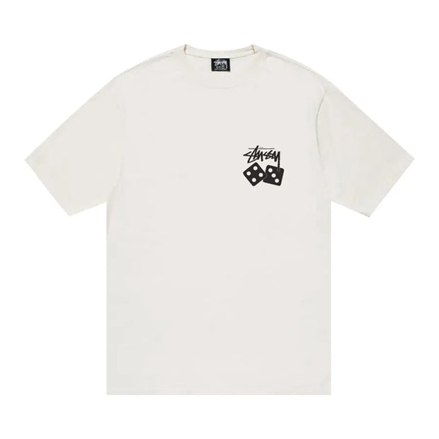 Stussy Dice Pigment Tee White