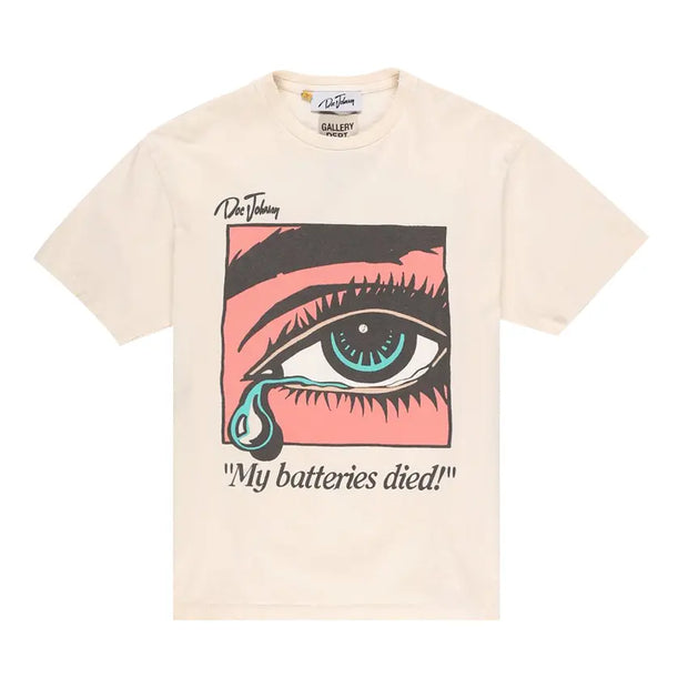 Gallery Dept. Antique White Dead Batteries Tee