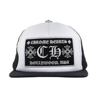 Chrome Hearts CH Hollywood Trucker White (PREOWNED)