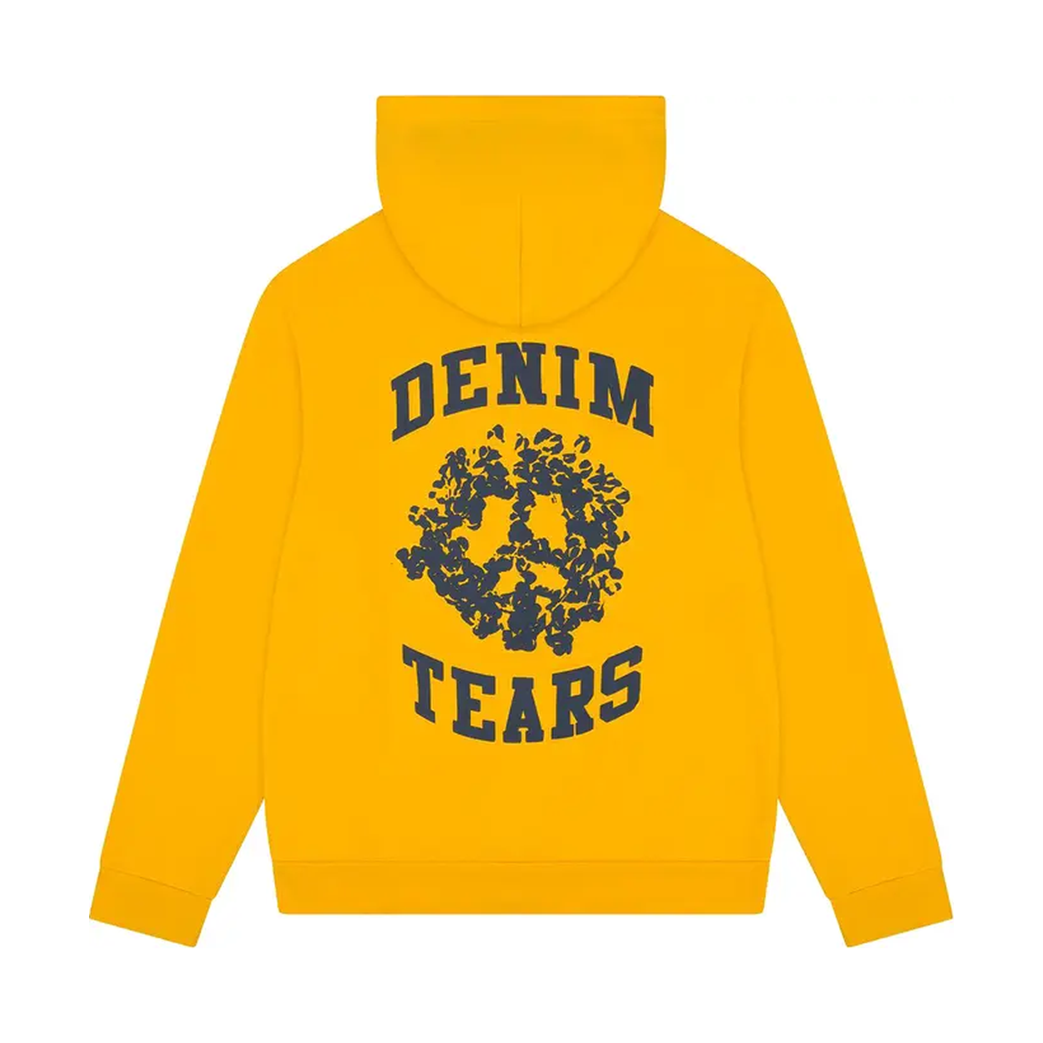 Denim Tears Yellow University Zip-Up Hoodie