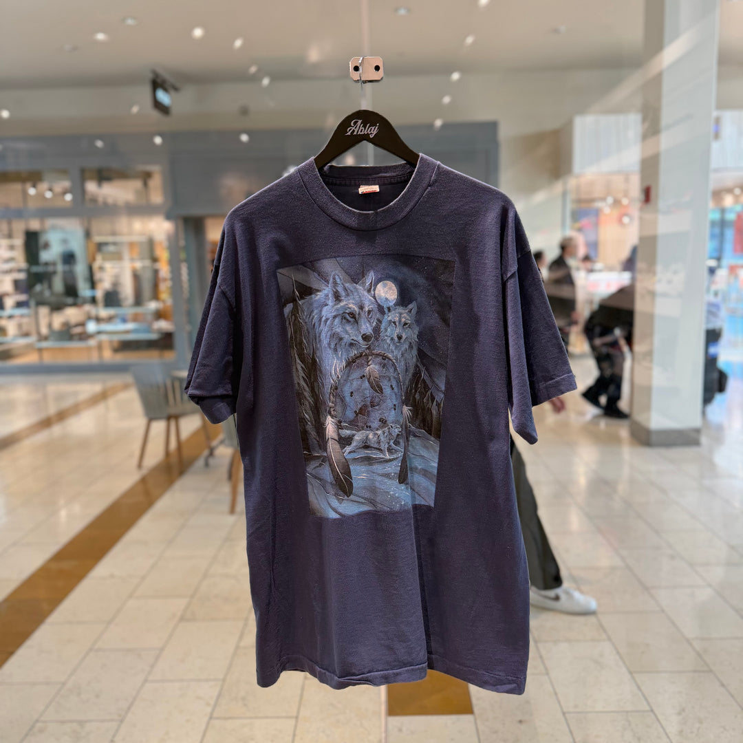 Vintage 90s Wolf Nature Tee 
