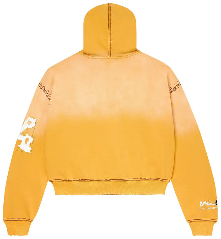Vale Forever Sunny Zip Up Hoodie Yellow