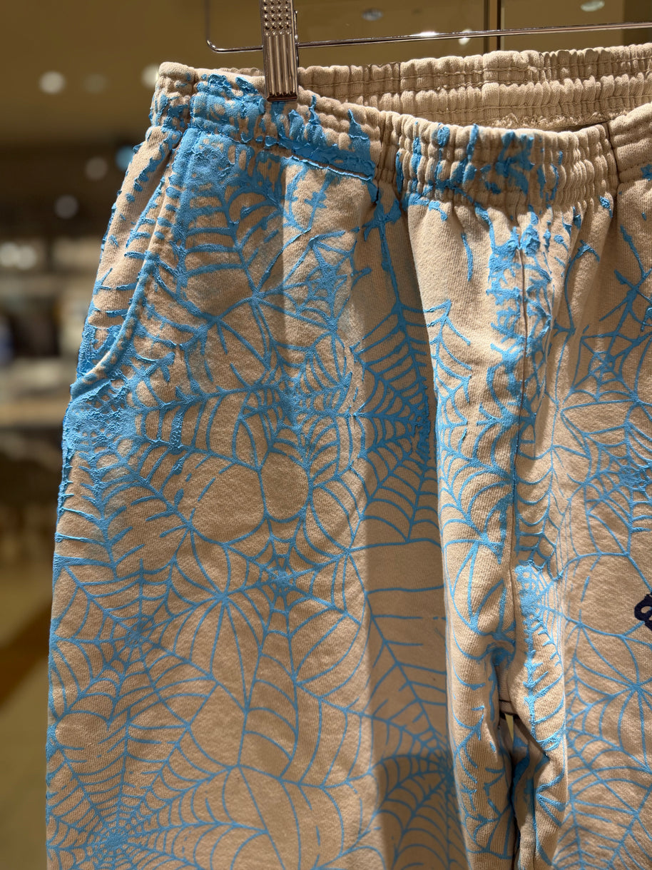 SP5DER AOP Web Sweatpants Heather Grey (PREOWNED)