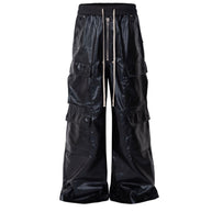 Undeveloped Shine Drawstring Cargo Pants