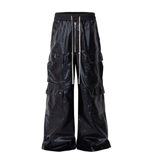 Undeveloped Shine Drawstring Cargo Pants