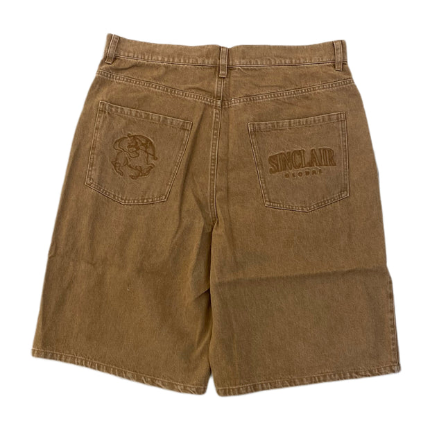 Sinclair Jean Shorts Brown Wash