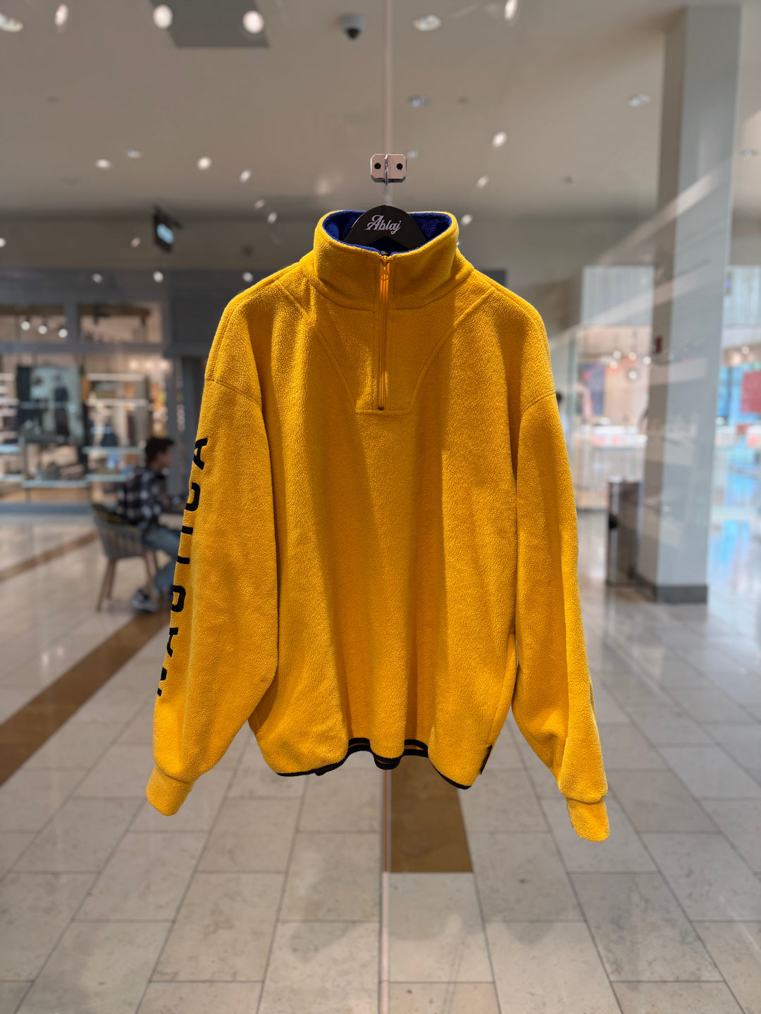 Nautica Competetion Yellow Vintage Fleece