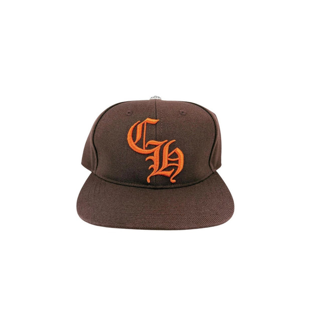 Chrome Hearts Brown/Orange 6 Panel Trucker