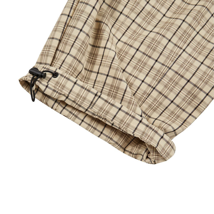 Boredom Kills Lounge Plaid Pants (Cream)