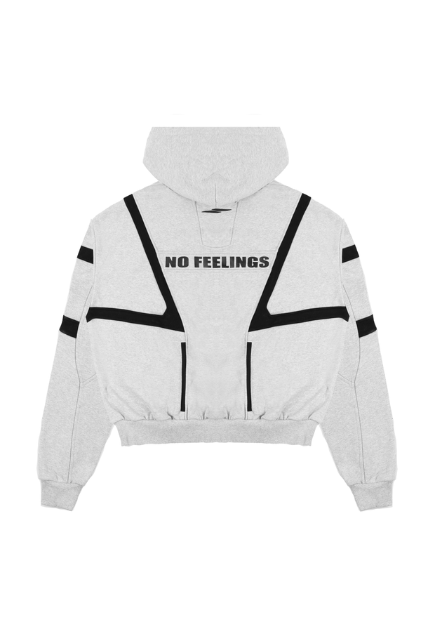 No Feelings N Logo Work Jacket Grey