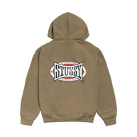 Stussy Champion Oval Zip Up Olive