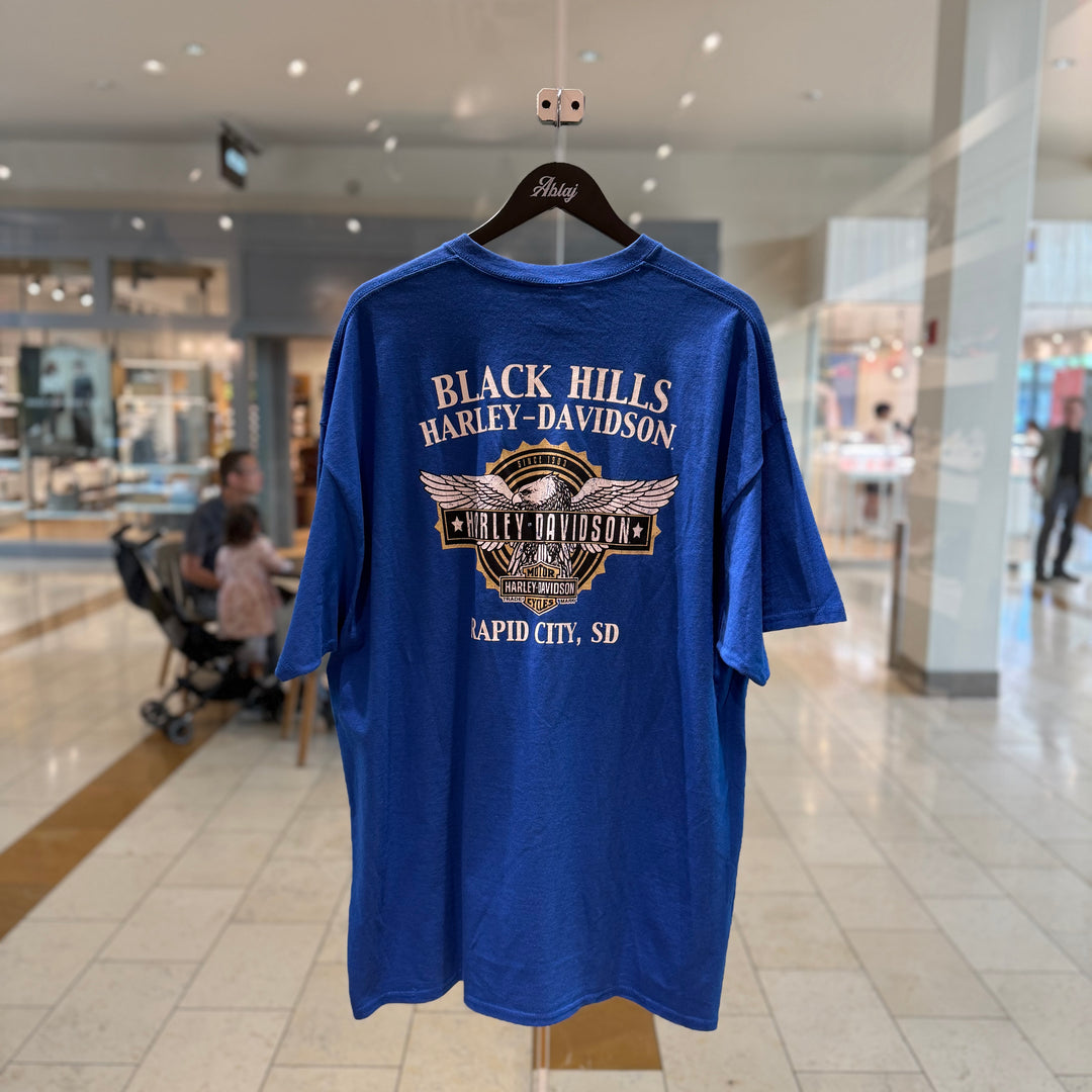 Vintage Harley Davidson Black Hills Rapid City Vintage Tee 