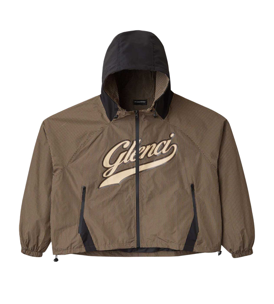 GV GALLERY GLENCI PLAID WINDBREAKER JACKET