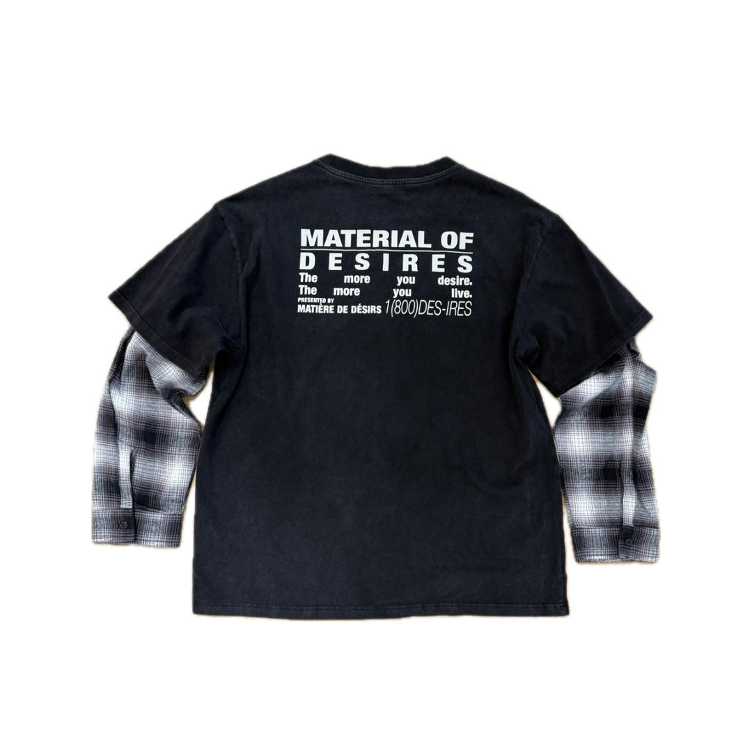 Matiere De Desirs Sample L/S Flannel Shirt