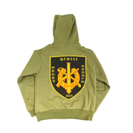 MURD333R.FM Special Ops Hoodie Militia Olive