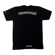 Chrome Hearts Scroll Logo T-shirt Black
