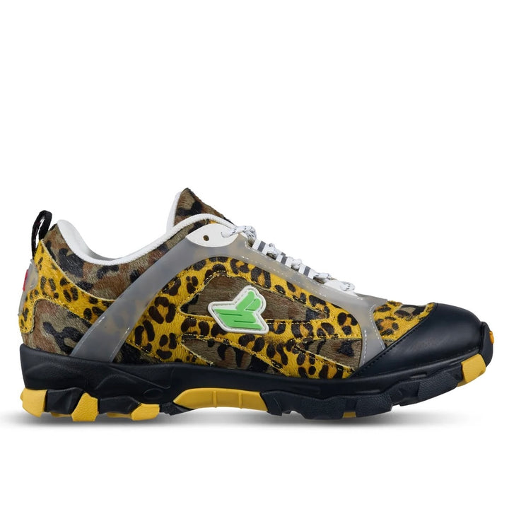 Sicko Hiking Shoes Yellow Leopard