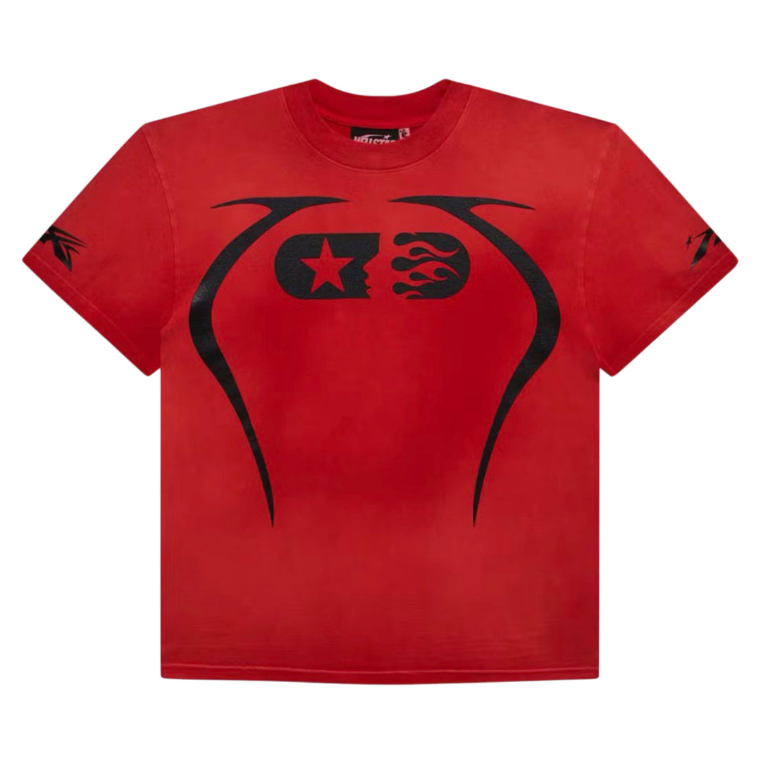Hellstar Warm Up Red T-Shirt