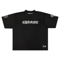 Chrome Hearts Mesh Stadium Football Jersey 'Black'