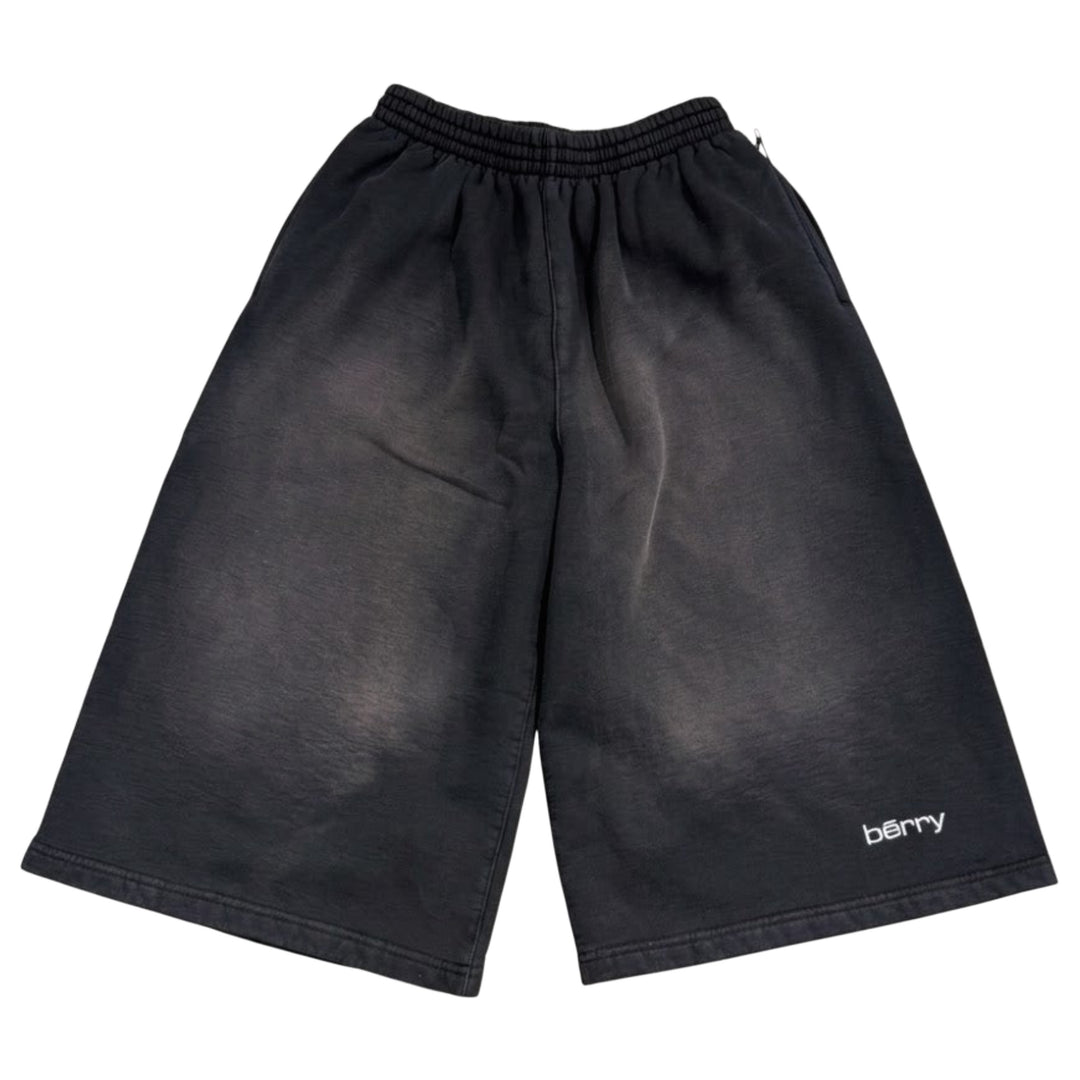 GV Gallery Washed Black Berry 3/4 Shorts