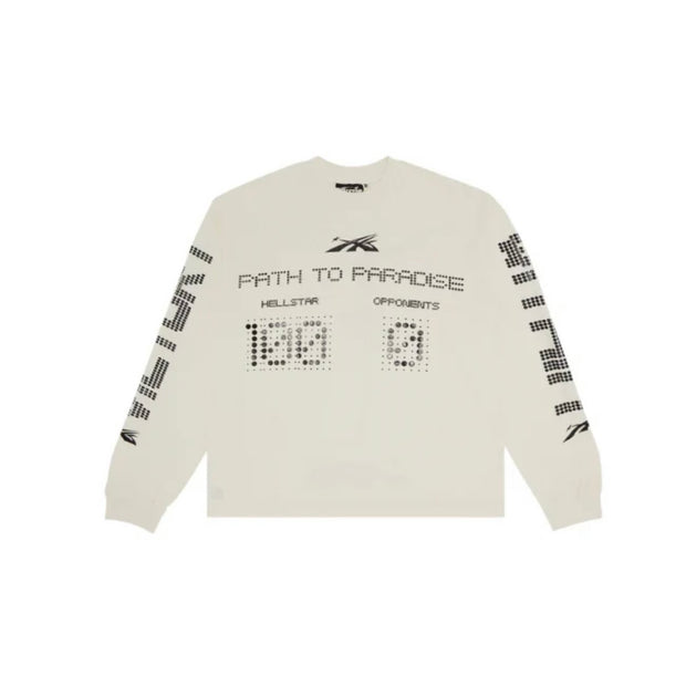 HellStar Scoreboard Longsleeve White