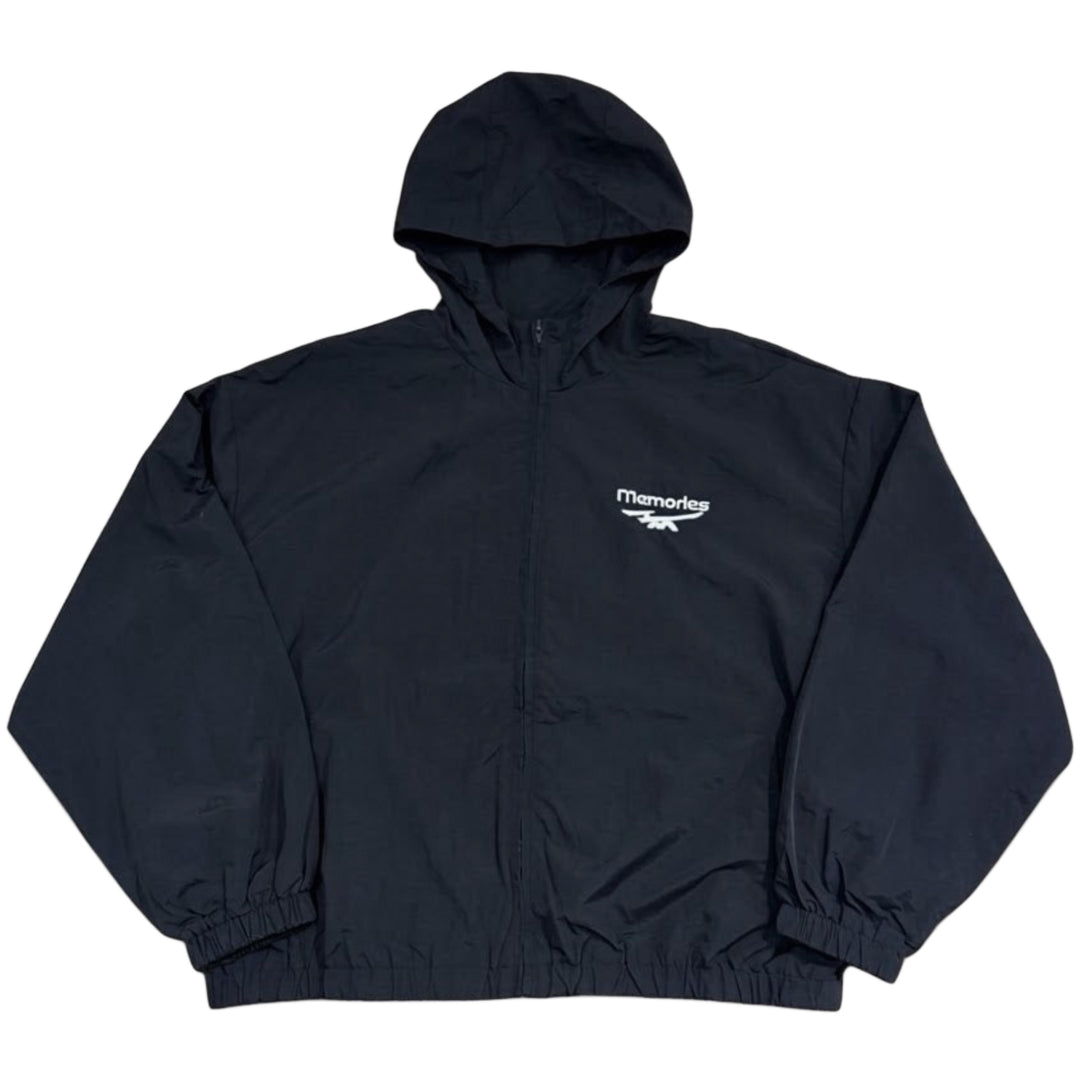 HMDD Memories Black Windbreaker Zip-Up