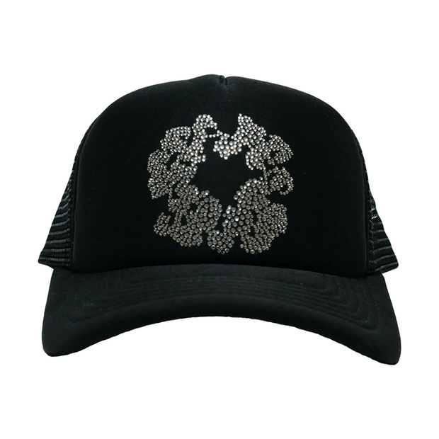 Denim Tears Bust Down Tears Trucker Hat Black