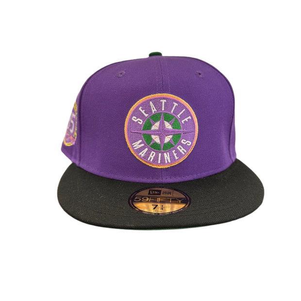 Seattle Mariners 35th Anniversary Patch Purple/Black Green