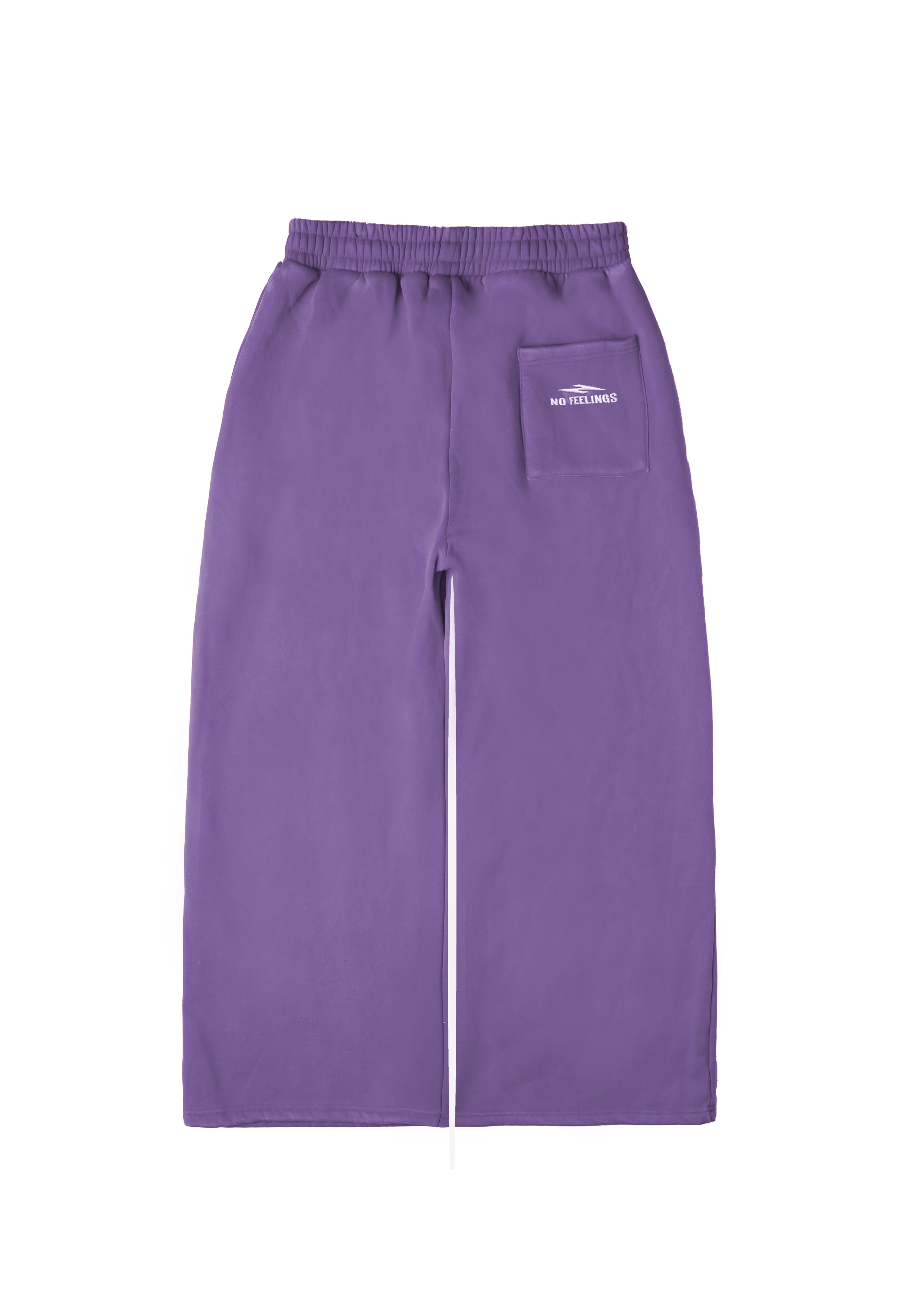 No Feelings Purple Sweatpants