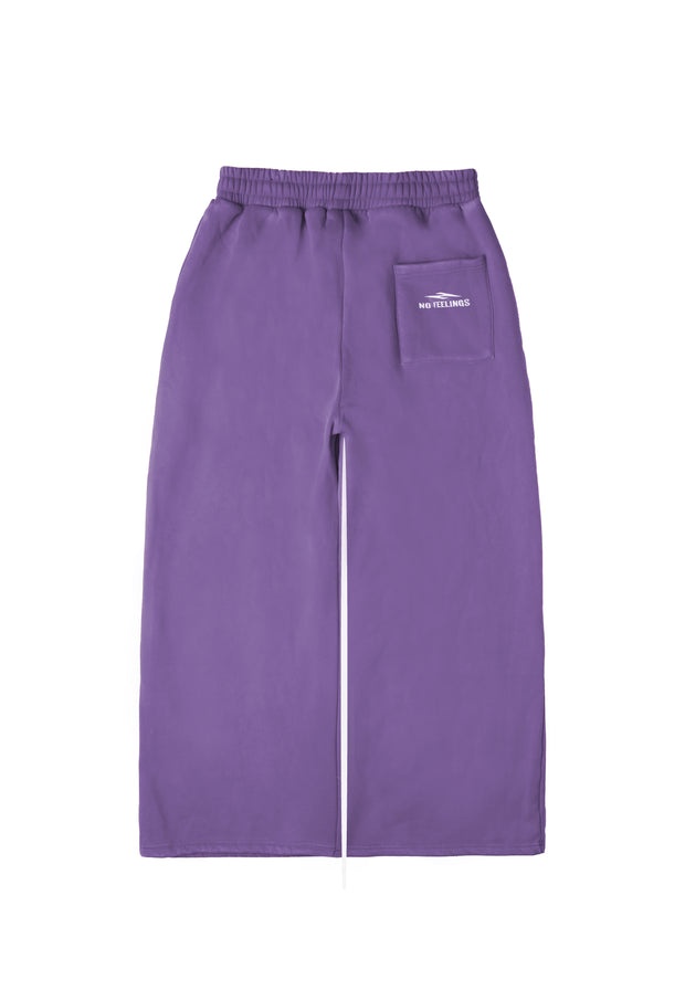 No Feelings Purple Sweatpants