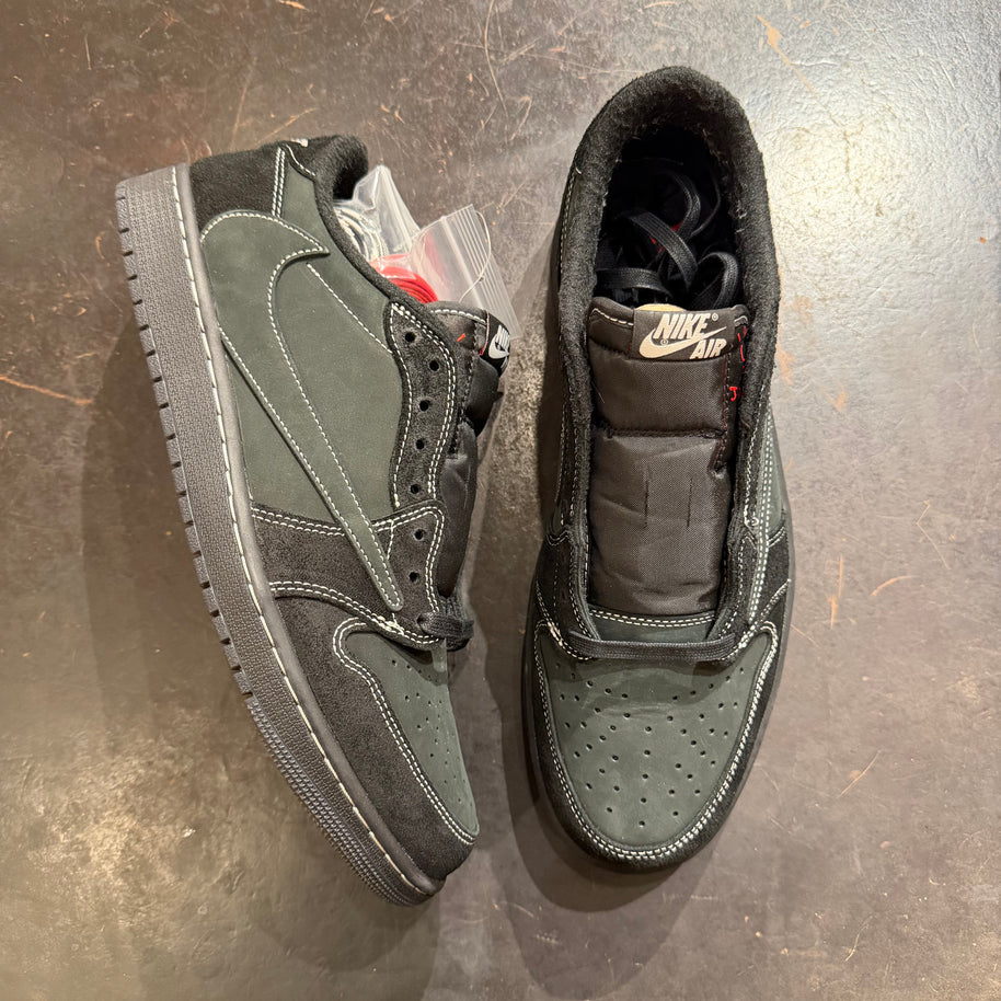 Jordan 1 Low OG SP Travis Scott Black Phantom (PREOWNED)