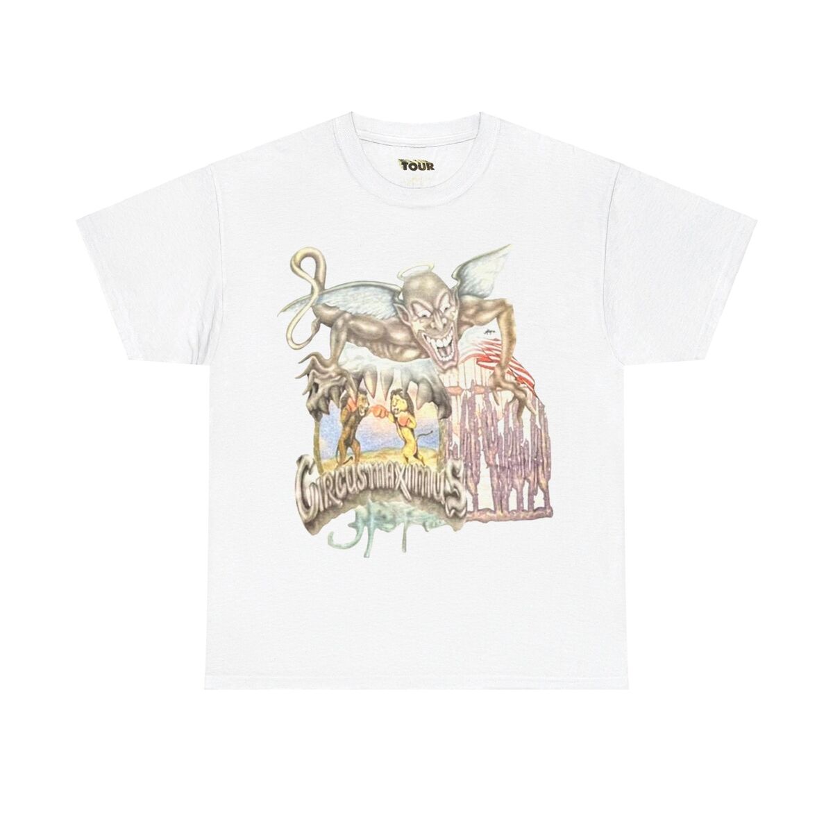 Travis Scott Circus Maximus White Tee