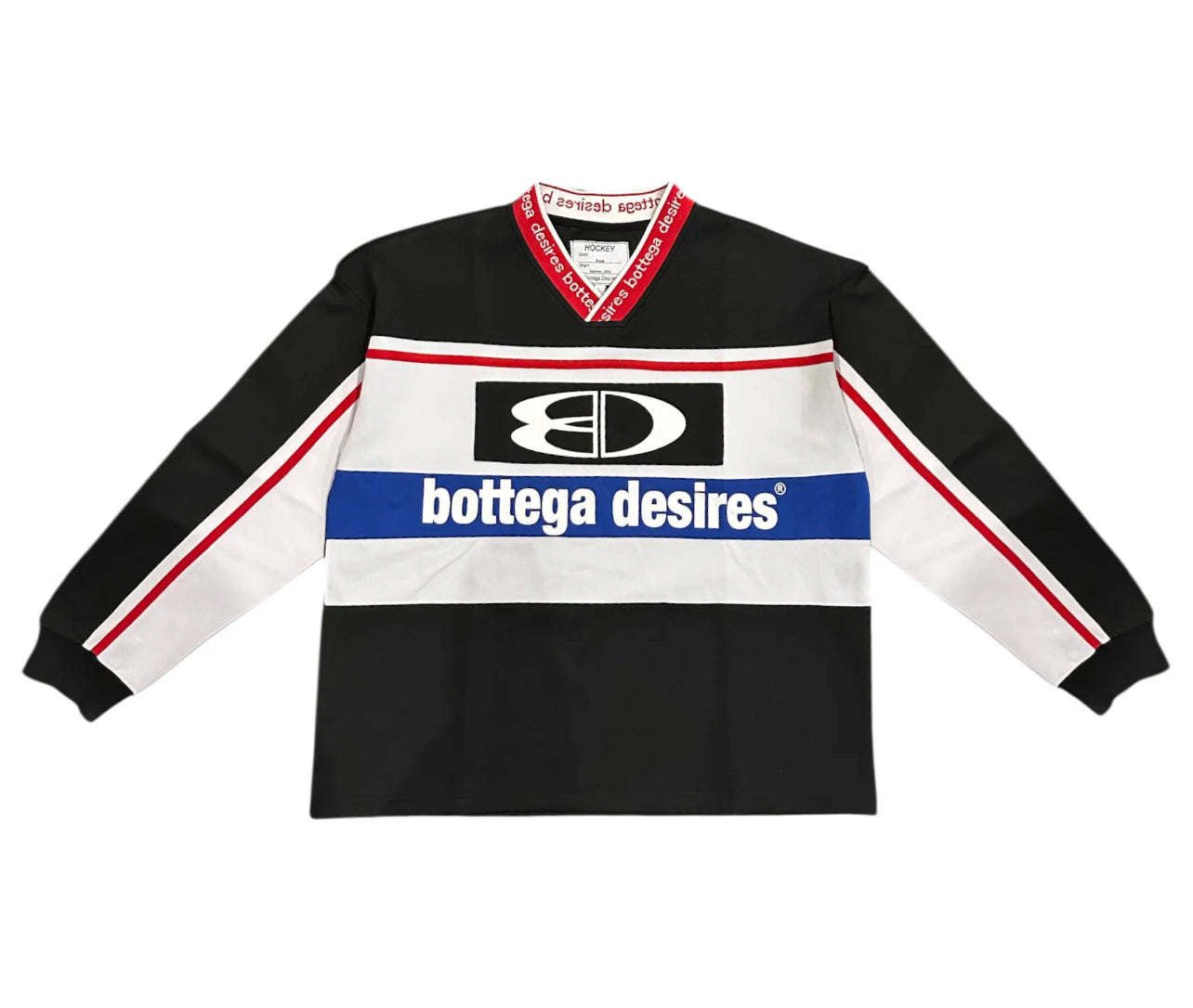 Bottega Desires Hockey Jersey Black