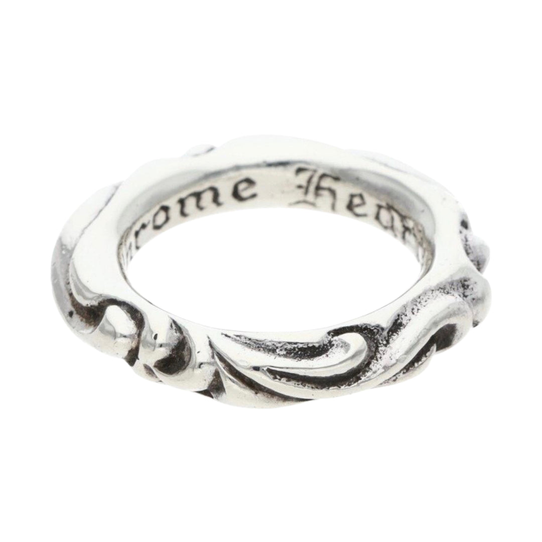 Chrome Hearts Scroll Band Ring