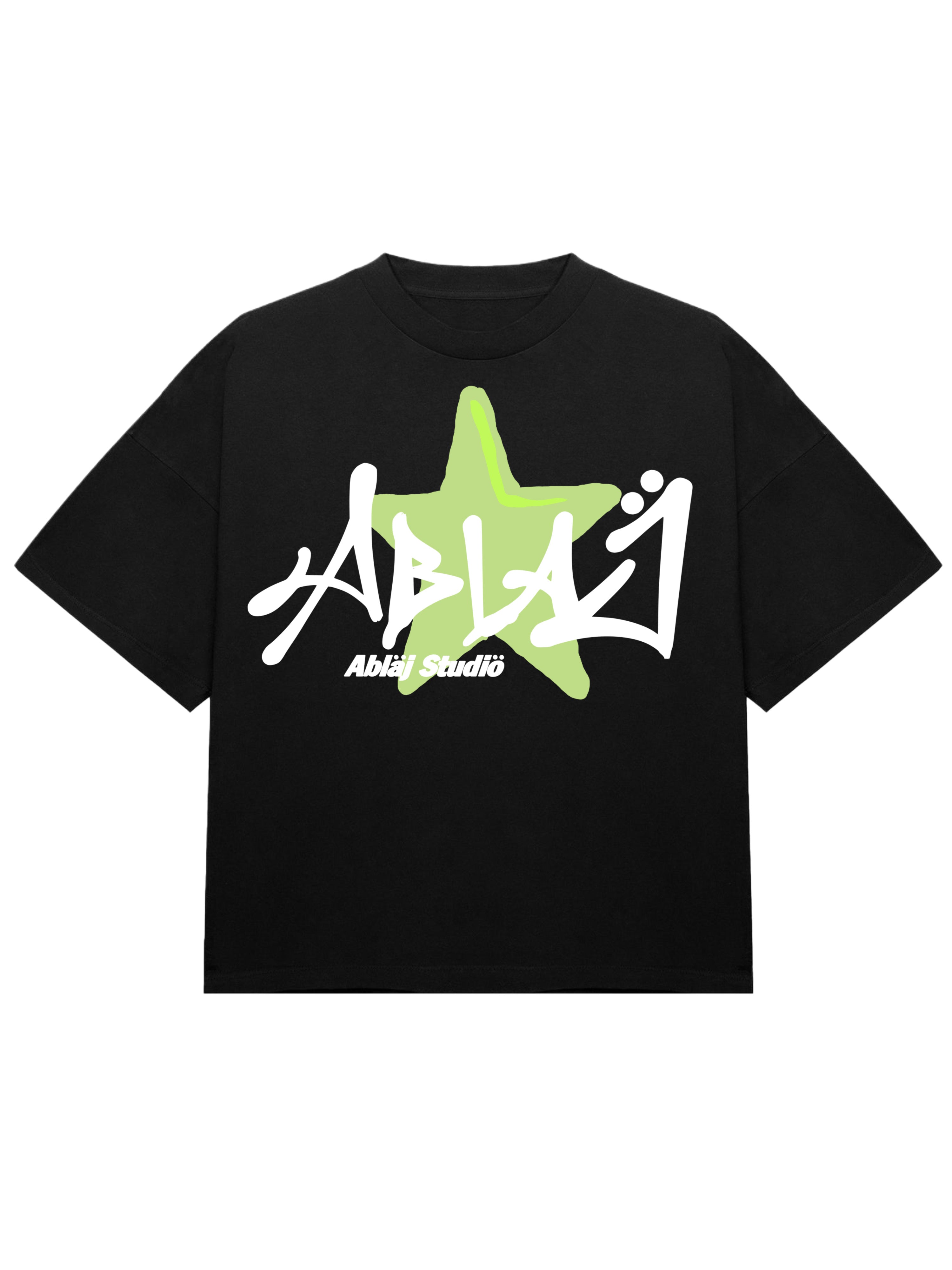 Ablaj Star Puffed Tee Black