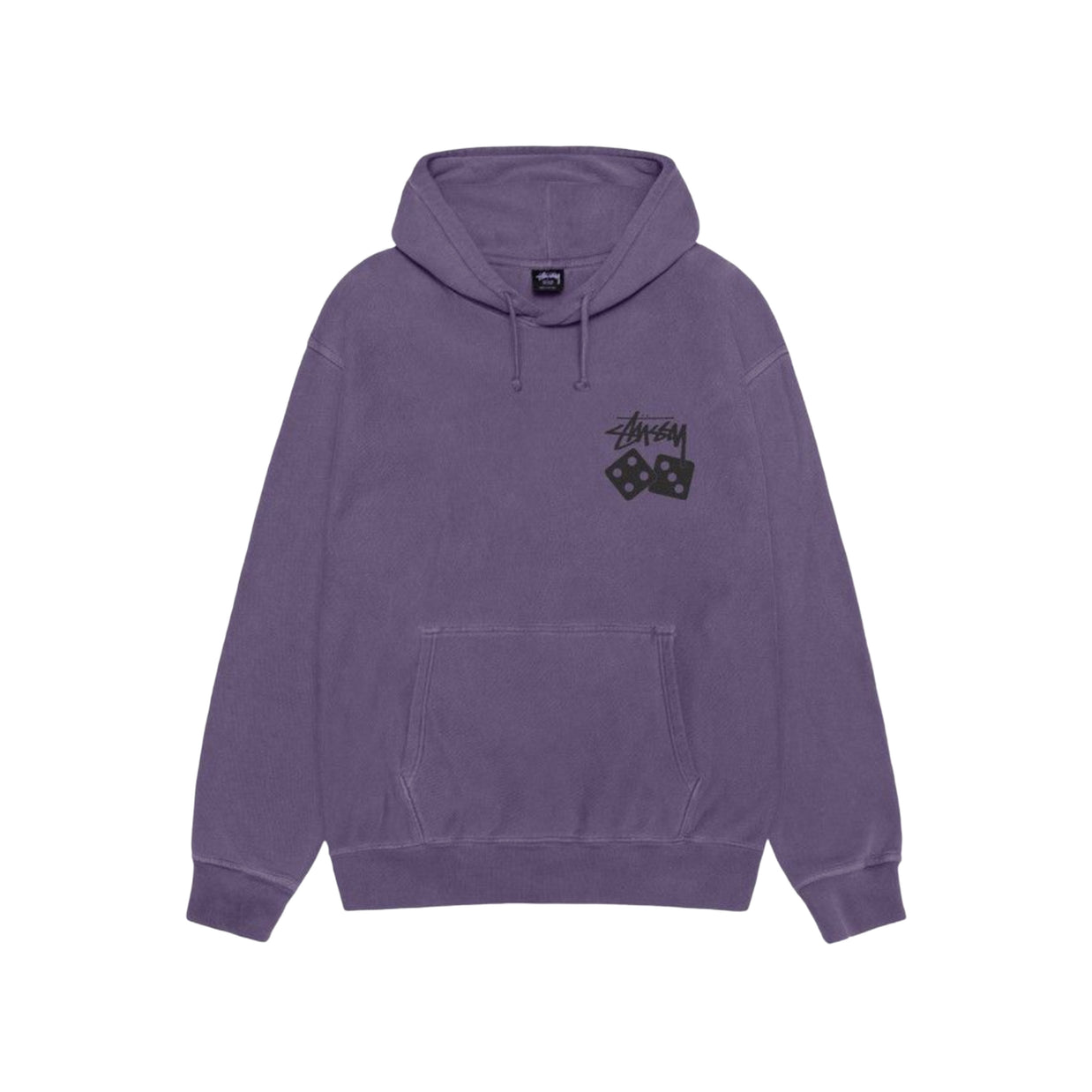 Stussy Dice Dyed Hoodie Grape